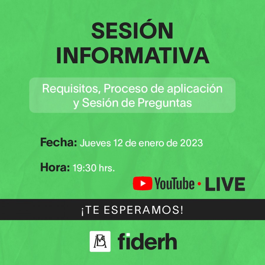 Primera Convocatoria de 2023 para el crédito educativo del FIDERH