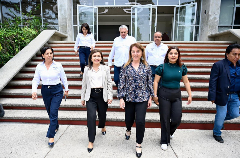 Reitera gobernadora electa de Morelos su compromiso con la UAEM