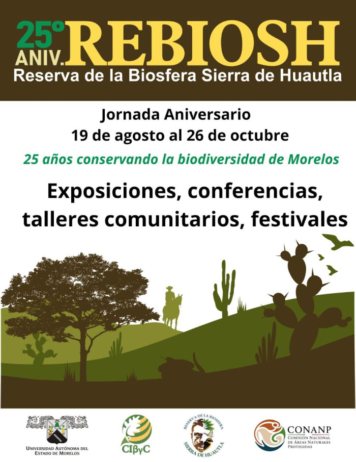 Jornada por el 25 Aniversario del Decreto de la Reserva de la Biosfera Sierra de Huautla