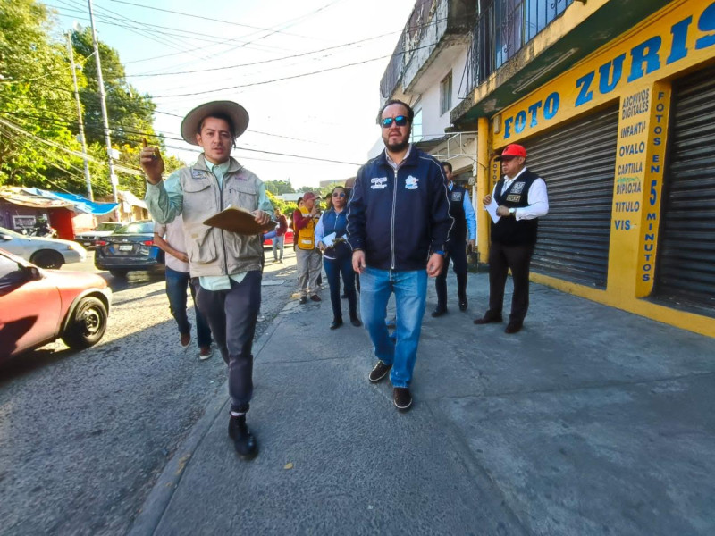 Autoridades universitarias y de prevención del delito realizan marcha exploratoria