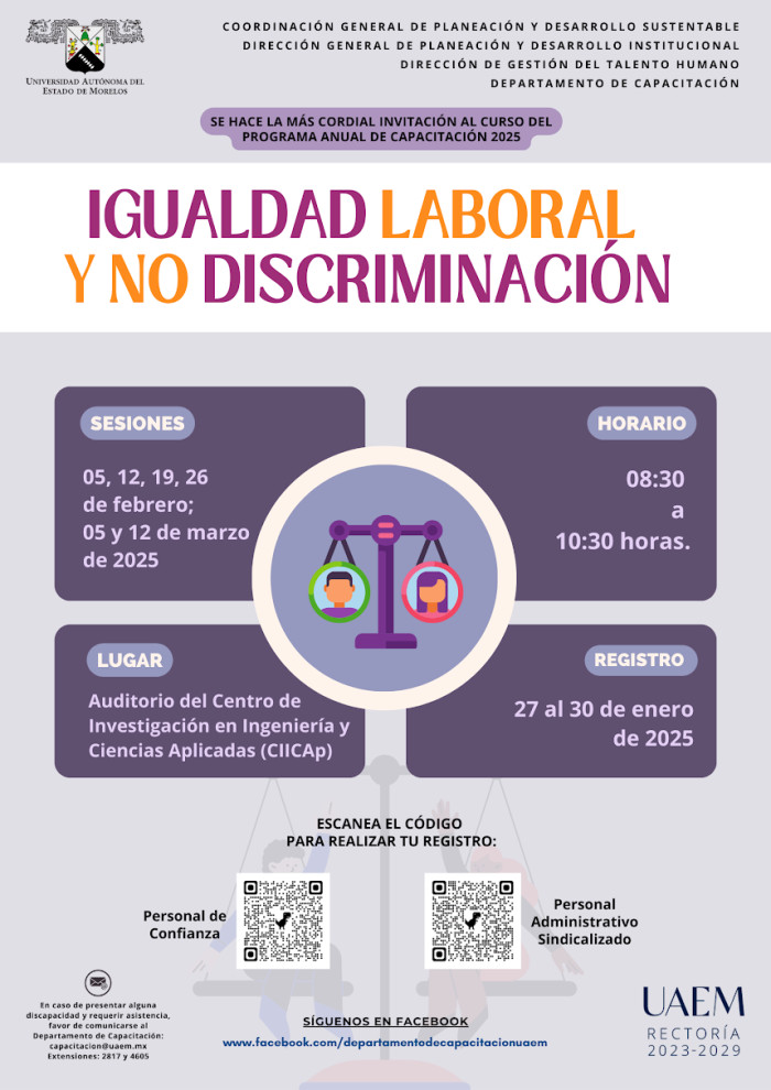 Curso: Igualdad laboral y no discriminación 2025