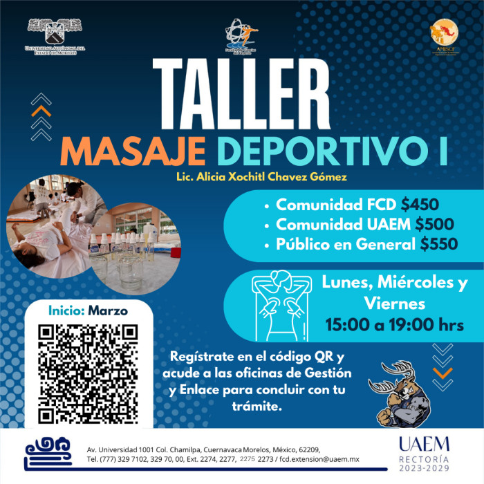 Taller Masaje Deportivo I