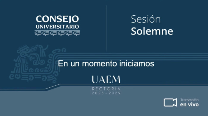 Sesión Extraordinaria y Solemne del Consejo Universitario UAEM