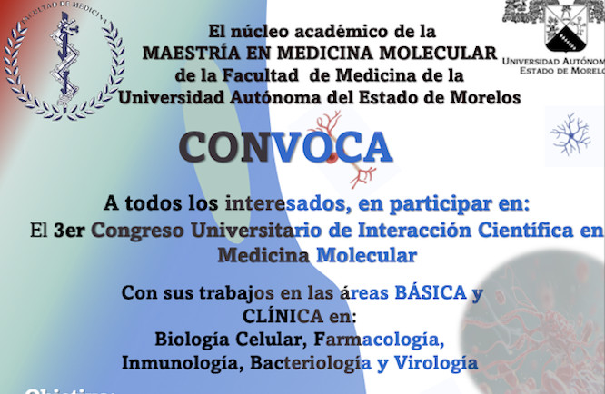 3er Congreso Universitario de Interacción Científica en Medicina Molecular