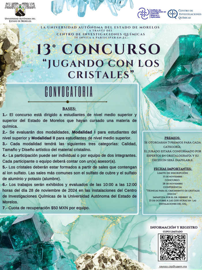 13° Concurso "JUGANDO CON LOS CRISTALES"